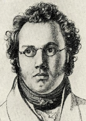 Archivo:1821 Drawing of Franz Schubert by Josef Kupelwieser.jpg