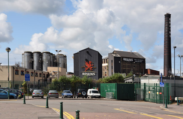 File:Brain's Brewery - Cardiff - geograph.org.uk - 1361345.jpg