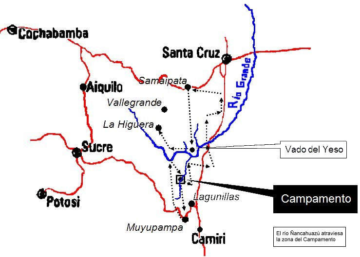 Archivo:Ruta del Che - Bolivia - 1967.png