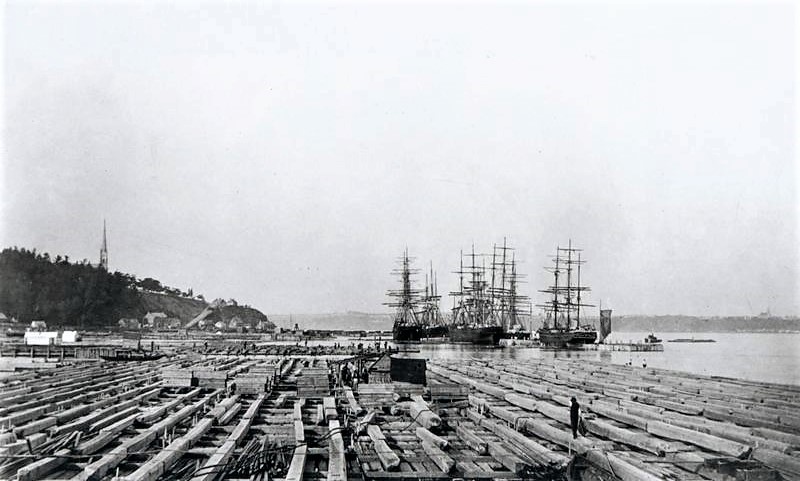 File:Booths rafts Sillery Quebec 1891.jpg