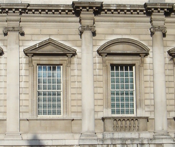 File:Bottom storey façade Banqueting House.JPG