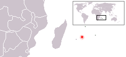 Antigua distribución (en rojo)