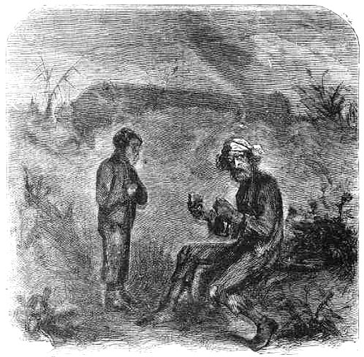 Файл:Pip and Magwitch on the marshes, John McLenan.jpeg