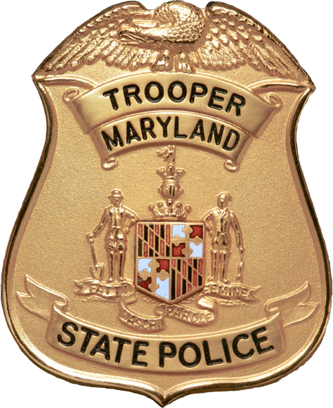 File:Badge of a Maryland State Police trooper.png