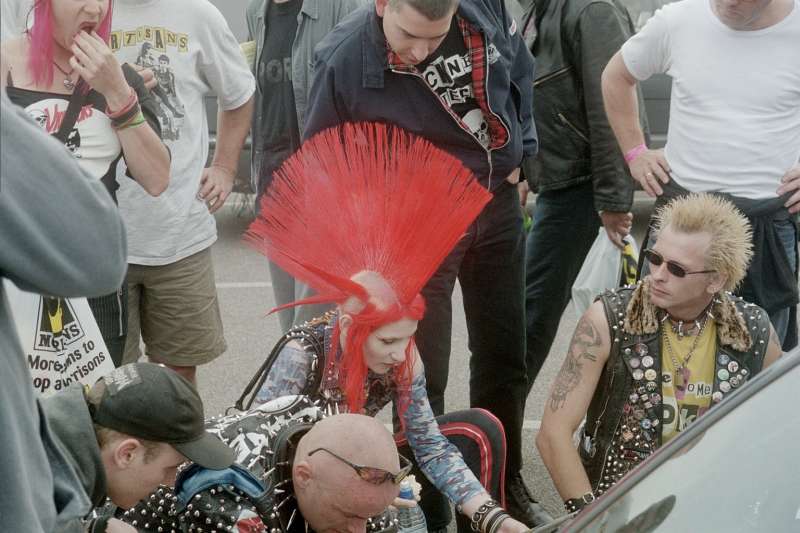 File:Punk Red Mohawk Morecambe 2003.jpeg