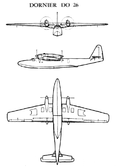 Файл:Dornier Do 26 3view drawings.png