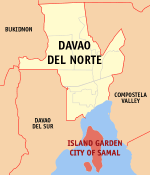 Archivo:Ph locator davao del norte samal.png