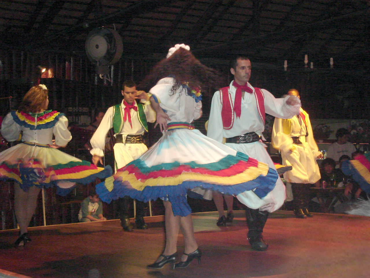 Gaúchos dancing in Rio Grande do Sul state.