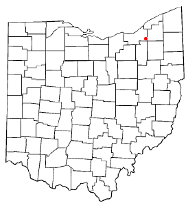 Location of Solon, Ohio