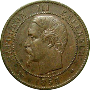 File:10 centimes Napoléon III 1855 Avers.png