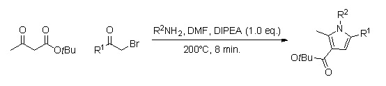 Hantzsch Pyrrole Synthesis Using Continuous Flow Chemistry