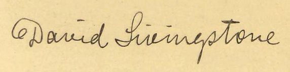 File:David Livingstone, signature2.jpg