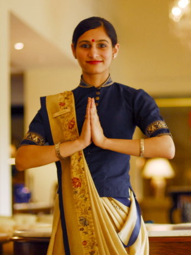 File:An Oberoi Hotel employee doing Namaste, New Delhi.jpg