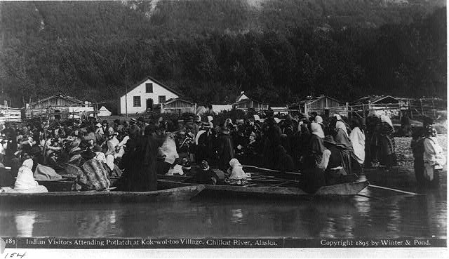 Файл:Indian visitors attending Potlatch at Kok-wol-too village.jpg