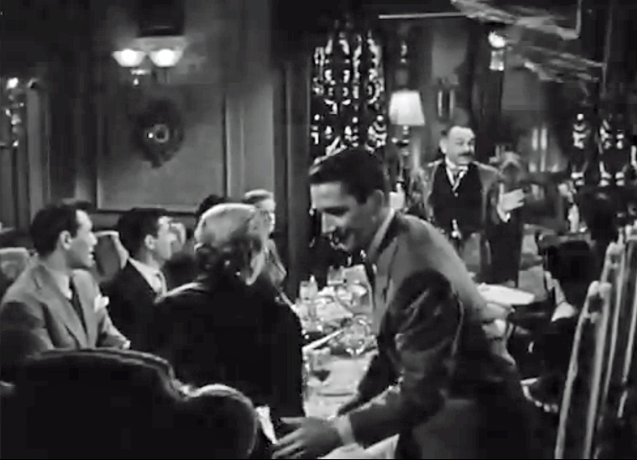 Screenshot from trailer for House of Strangers (1949) "The film has two antecedents—biblical references to Joseph and his brothers and King Lear".[131]