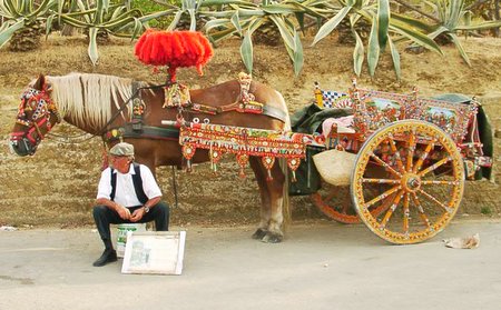 File:Sicilian Cart Agrigento.jpg