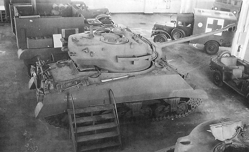 Archivo:T26 turret on M4 chassis.jpg