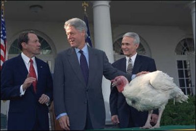 File:Bill Clinton, turkey pardon.jpg