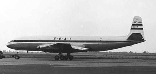 File:DH Comet 1 BOAC Heathrow 1953.jpg