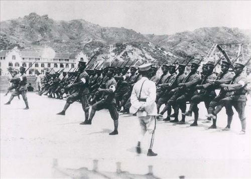 File:Military training of the Beiyang Army.jpg