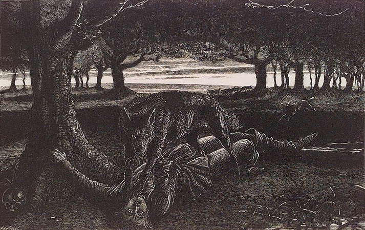 Файл:The Werewolves from The Book of Werewolves (1865).jpg