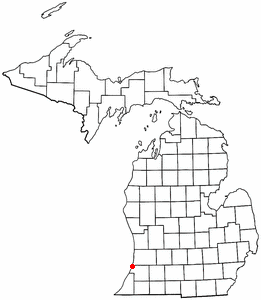 Location of South Haven, Michigan