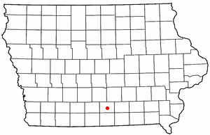 Location of Chariton, Iowa