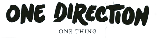 File:One Direction One Thing logo.png