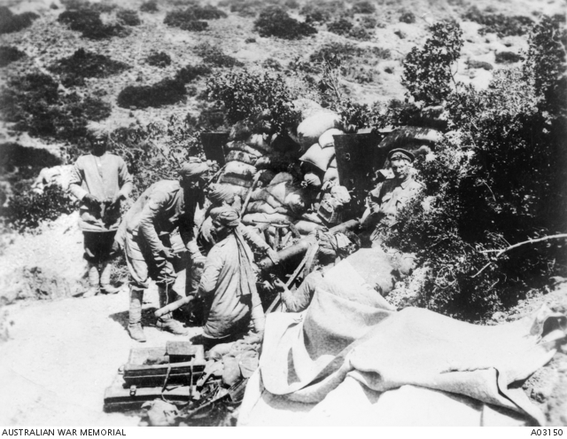 File:Indian Mountain Battery at Anzac Cove.jpg