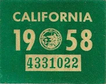 File:1958 California license plate decal.jpg