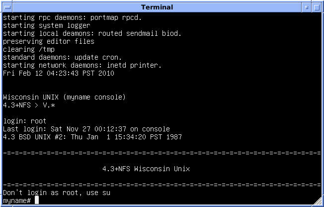 Archivo:4.3 BSD UWisc VAX Emulation Login.png