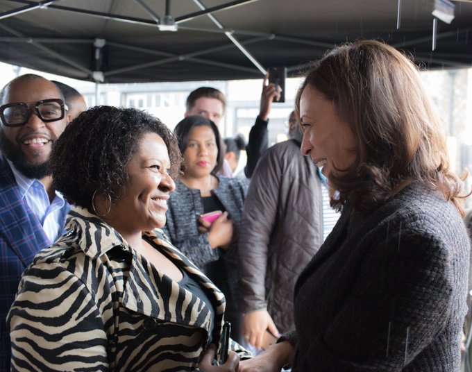 File:Kamala Harris with woman in Virginia.jpg