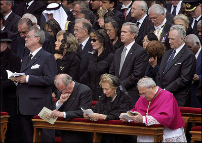 File:George W. Bush John Paul II funeral.jpg