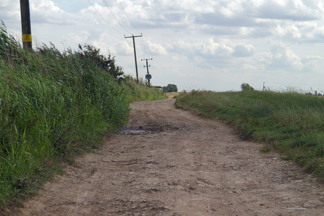 File:Track near Hibaldstow Bridge.jpg