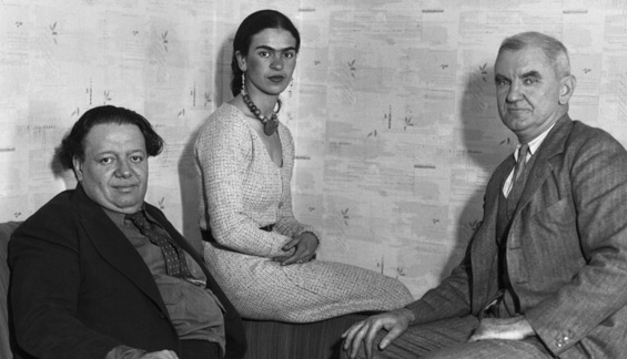 File:Diego Rivera, Frida Kahlo & Anson Goodyear.jpg