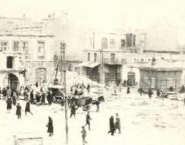 Файл:Dmitrov skver and beginning of Dmitrov Street in Baku.jpg