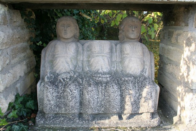 File:The Three Mother Goddesses - geograph.org.uk - 295770.jpg