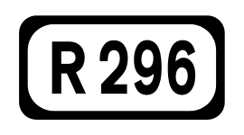 File:R296 Regional Route Shield Ireland.png