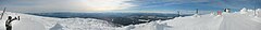 Panorama from near the top of the Powder Chair