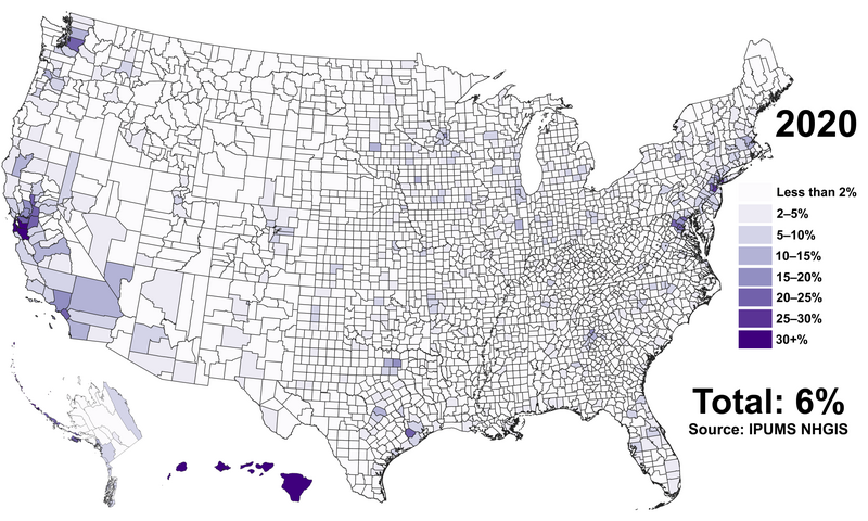 Archivo:Asian Americans 2020 County.png