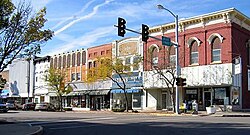 Downtown LaSalle, Illinois.