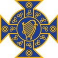 Original crest of the Irish Football Association