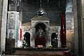 Interior frescoes at the apse.