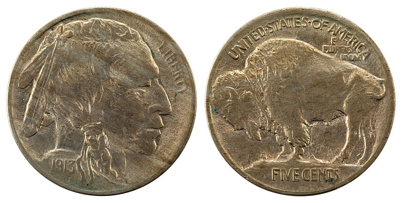 File:NNC-US-1913-5C-Buffalo Nickel (TyI-mound).jpg