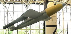 V-1 flying bomb at the National Air & Space Museum.