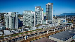 Brewery District in Sapperton