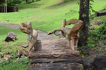 Concrete Bridge at Crestview Park