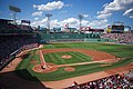 A photograph of a baseball diamond