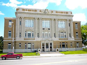 Lincoln County Courthouse in North Platte