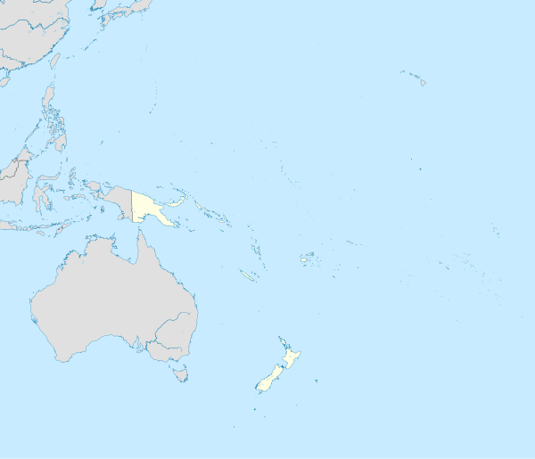 2023 OFC Champions League is located in Oceania